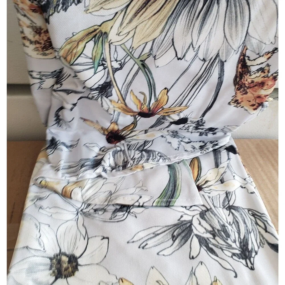 Fabric Printed Spillproof Tablecloth 70